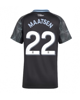 Billige Fotballdrakt Aston Villa Ian Maatsen #22 Replika Bortedrakt Dame 2025-26 Kortermet Billige Fotballdrakt Aston Villa Ian Maatsen #22 Replika Bortedrakt Dame 2025-26 Kortermet